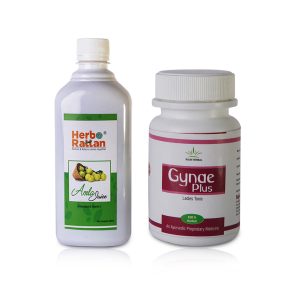 Rajni Herbal Herbo Rattan Amla Juice – 500ml + Gynae Plus – 60 capsules