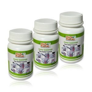 Rajni herbal Herbo Rattan Dard Rakshak Pain Relief Capsule – 60 Capsules (Pack of 3)