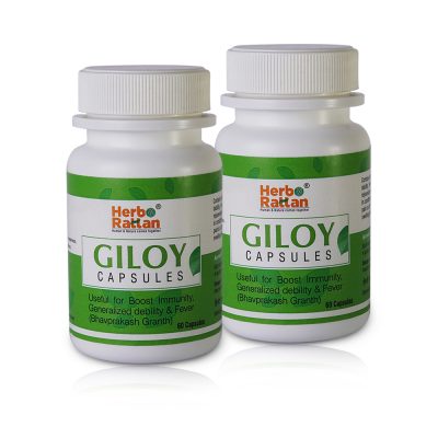 Rajni Herbal Herbo Rattan Giloy Capsule – 60 capsules (Pack of 2)