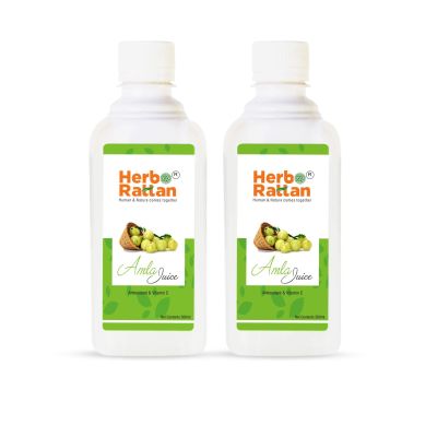Herbo Rattan Amla Juice – 500ml (Pack of 2)