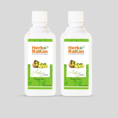 Herbo Rattan Amla Juice – 500ml (Pack of 2)