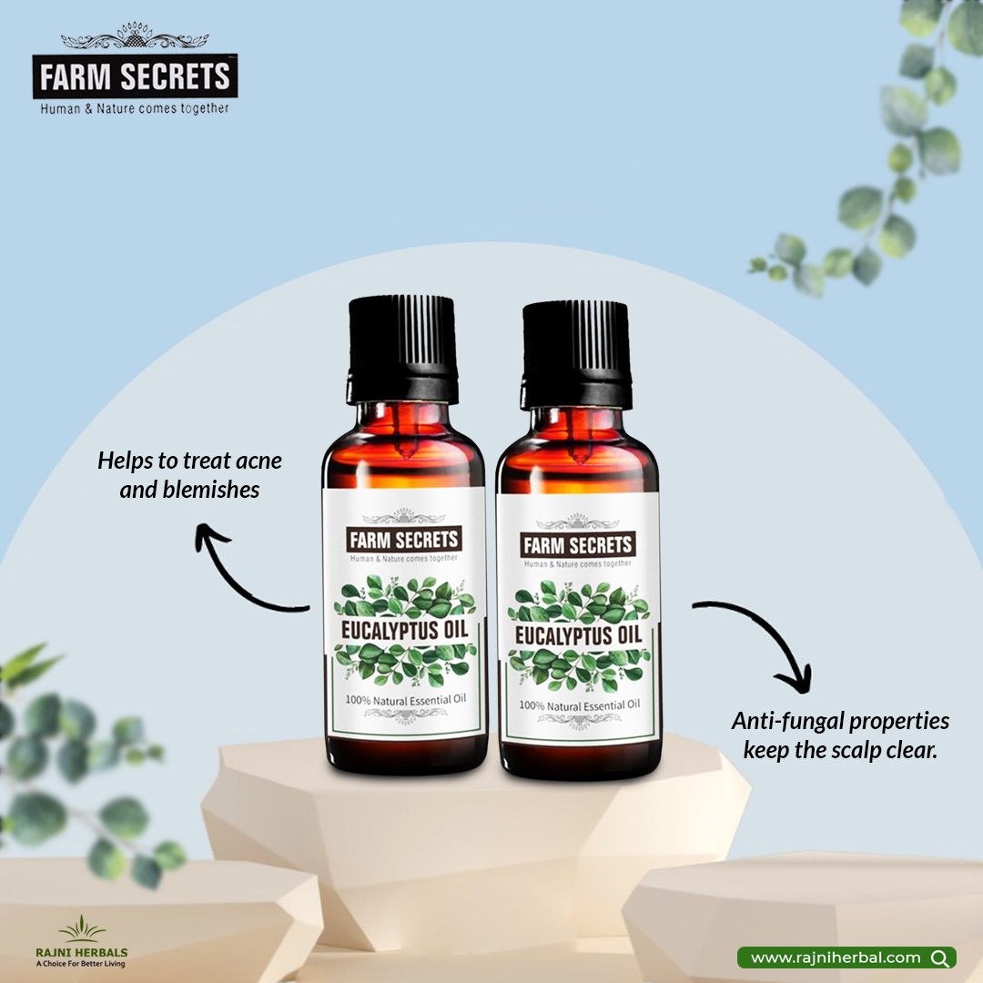 Farm Secrets Eucalyptus Oil -15ml (Pack of 2)