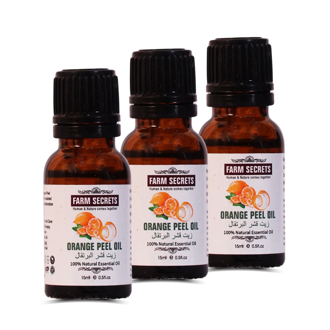 Farm Secrets Orange Peel Oil -15ml (Pack of 3)
