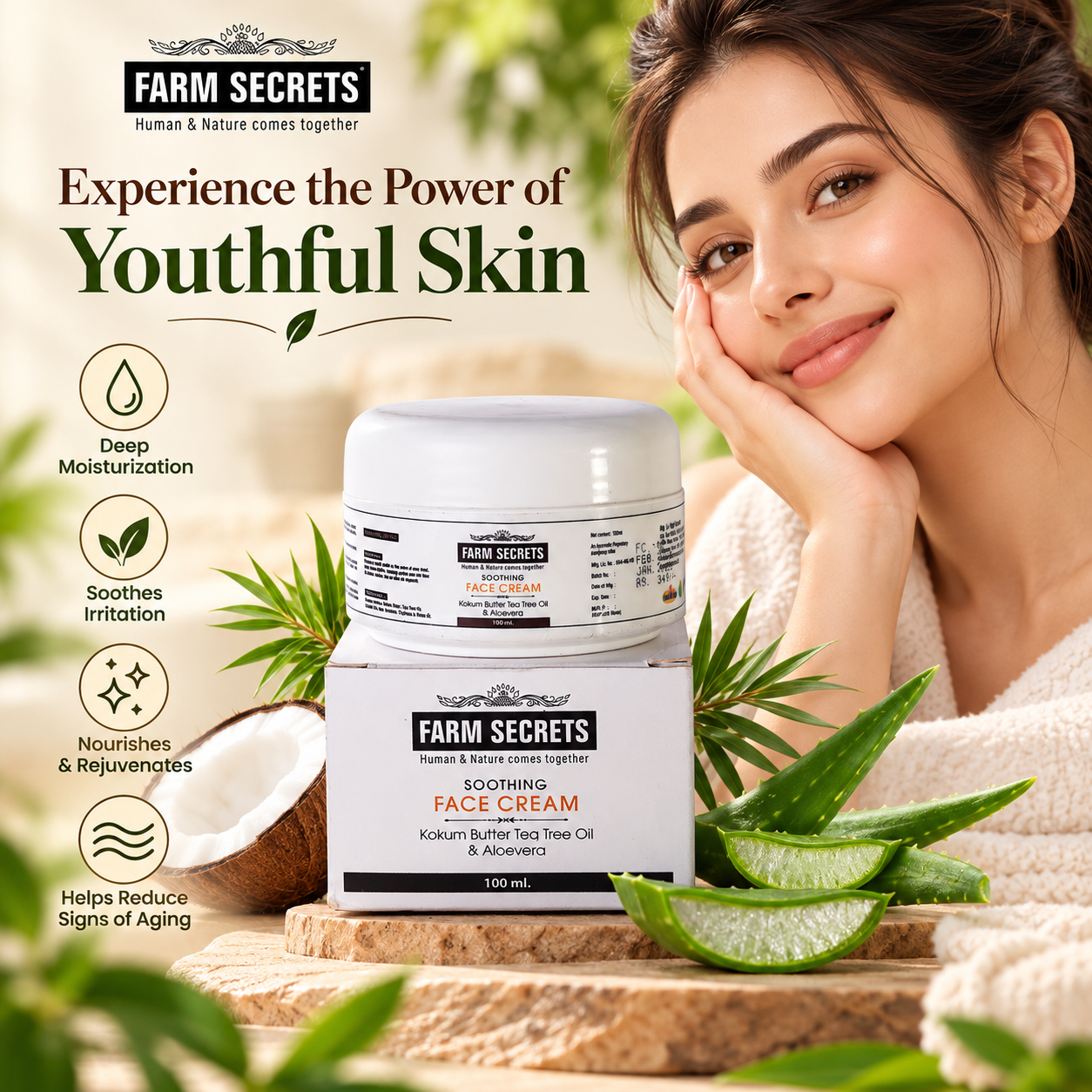 Farm Secrets Youthful Skin Cream