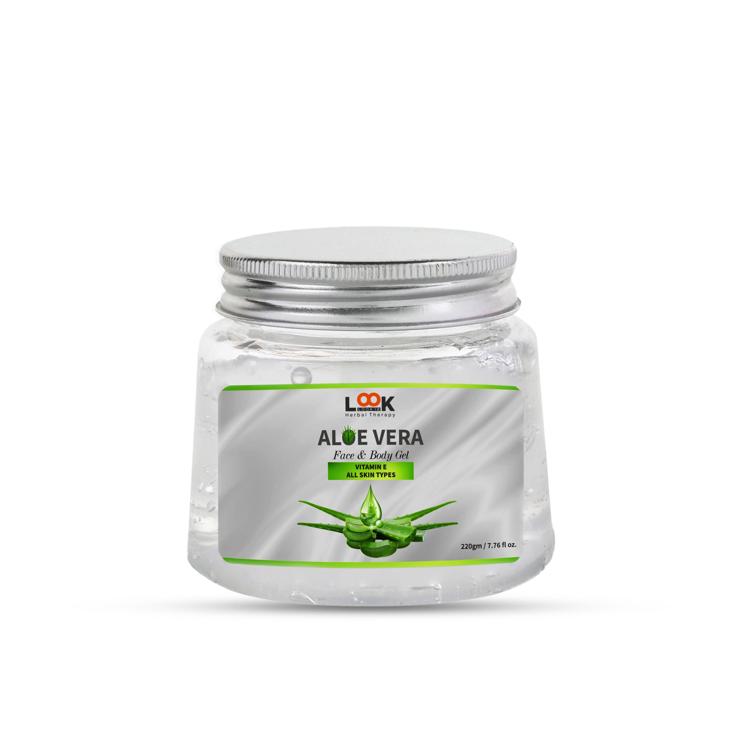 Look 18 AloeVera Face and Body Gel – 220gm