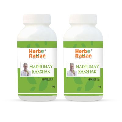 Herbo Rattan Madhumay Rakshak Granules – 100 gm (Pack of 2)