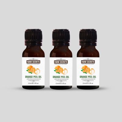 Farm Secrets Orange Peel Oil -15ml (Pack of 3)