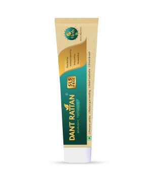 Dant Rattan Ayurvedic SLS FREE Toothpaste – 100gm