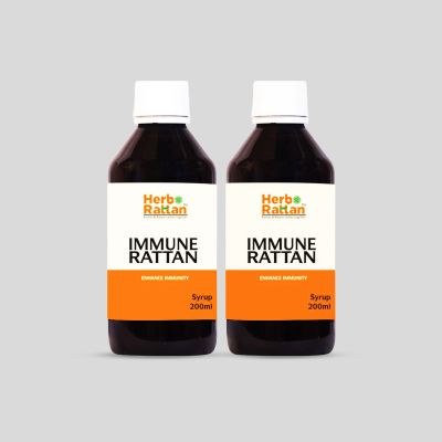 Herbo Rattan Immune Rattan Syrup – 200 ml (Pack of 2)