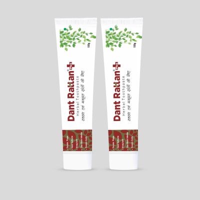 Dant Rattan Plus Herbal Toothpaste -100gm (Pack of 2)