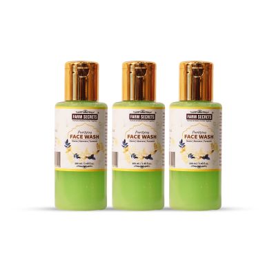 Farm Secrets Purifying Face Wash -100ml (Pack of 3)