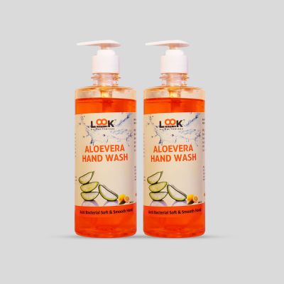 Look 18 Aloe Vera Hand Wash -500ml (Pack of 2)