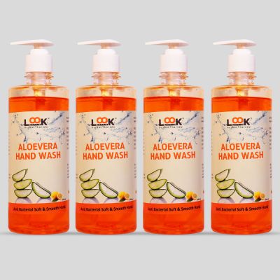 Look 18 Aloe Vera Hand Wash -500ml (Pack of 4)