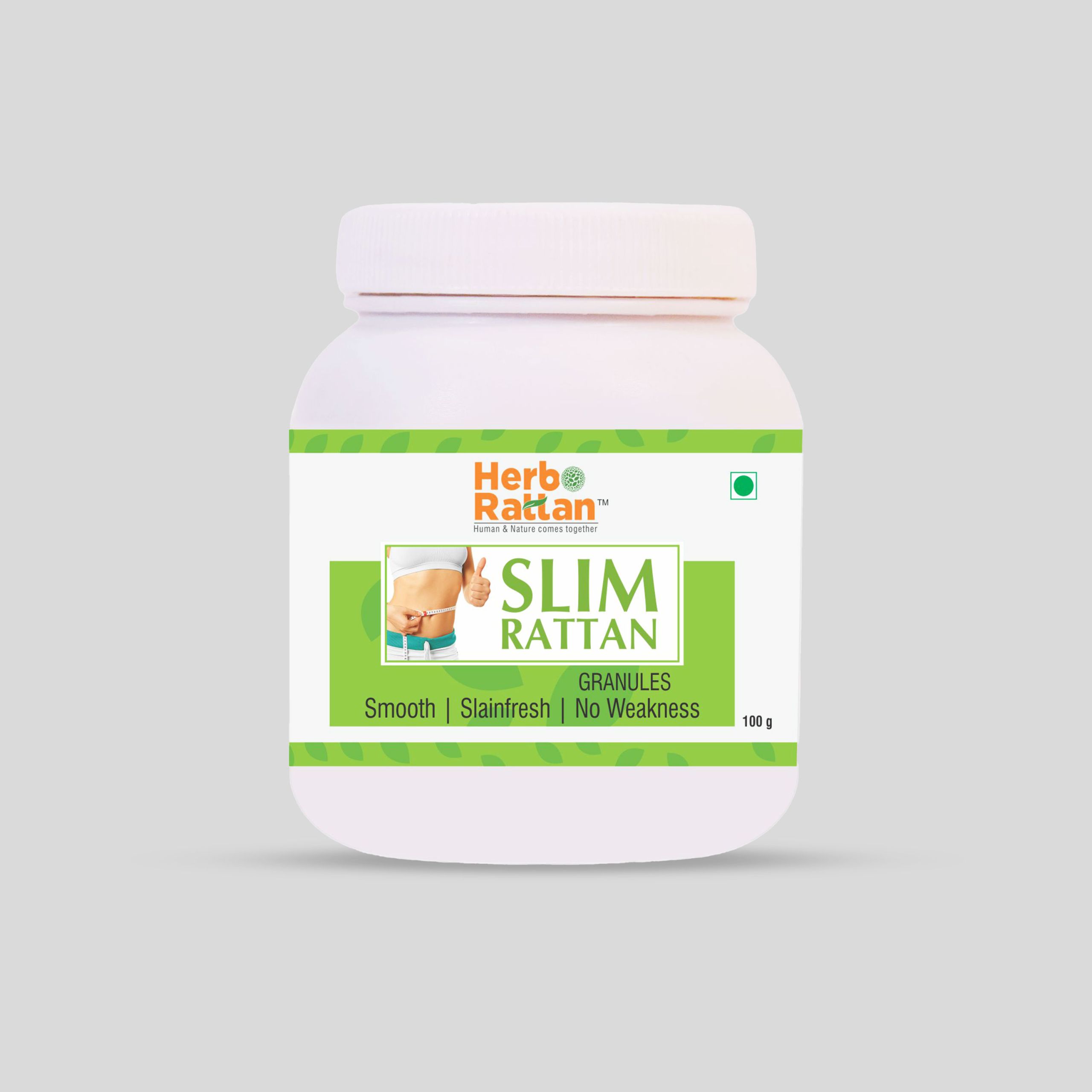 Herbo Rattan Slim Rattan Granules – 100 gm