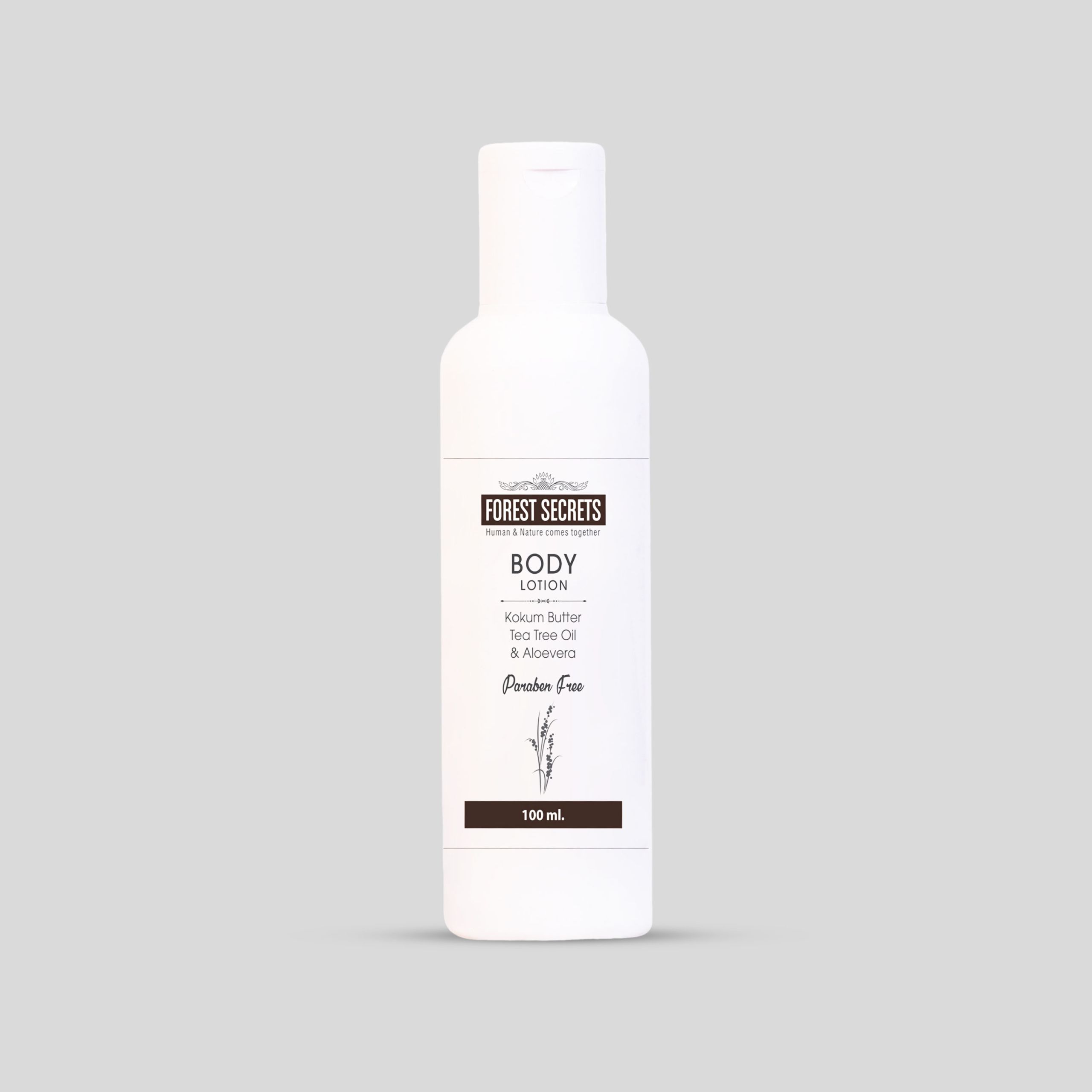 Farm Secrets Body Lotion 100ml - Aloe Vera, Kokum Butter, and Tea Tree Oil