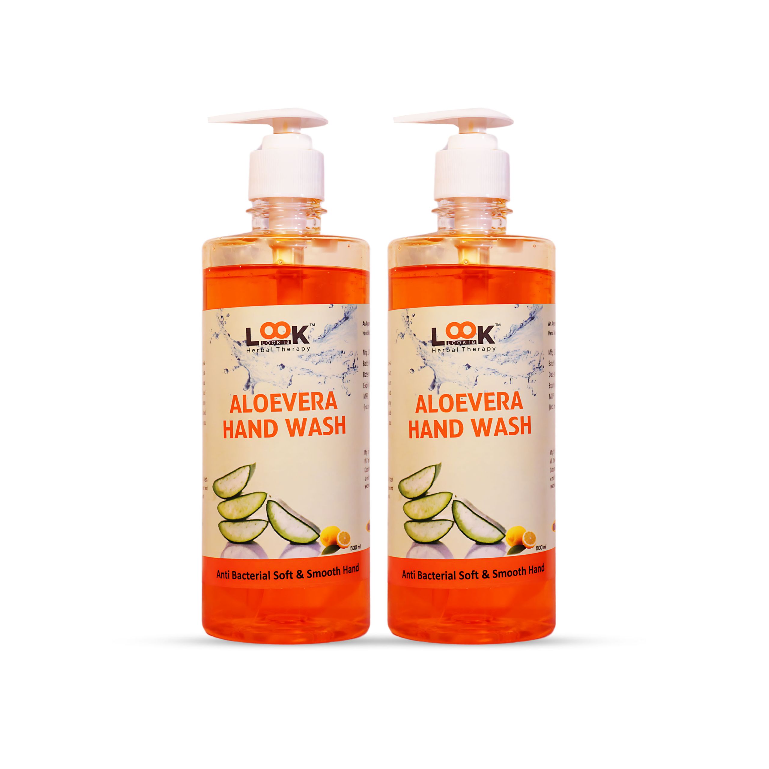 Look 18 Aloe Vera Hand Wash 500ml with Aloe Vera Extract
