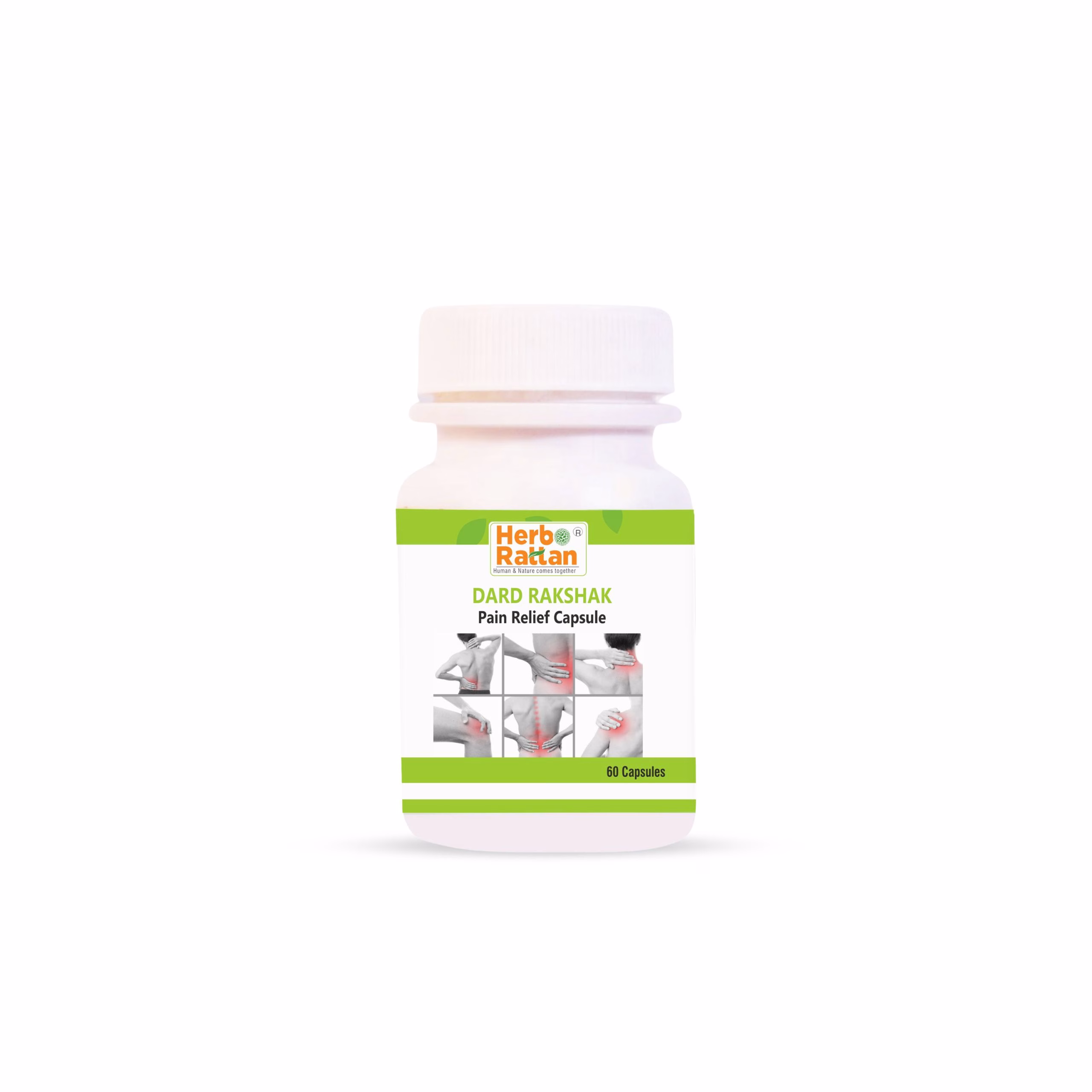 Herbo Rattan Dard Rakshak Pain Relief Capsules for Joint and Muscle Pain