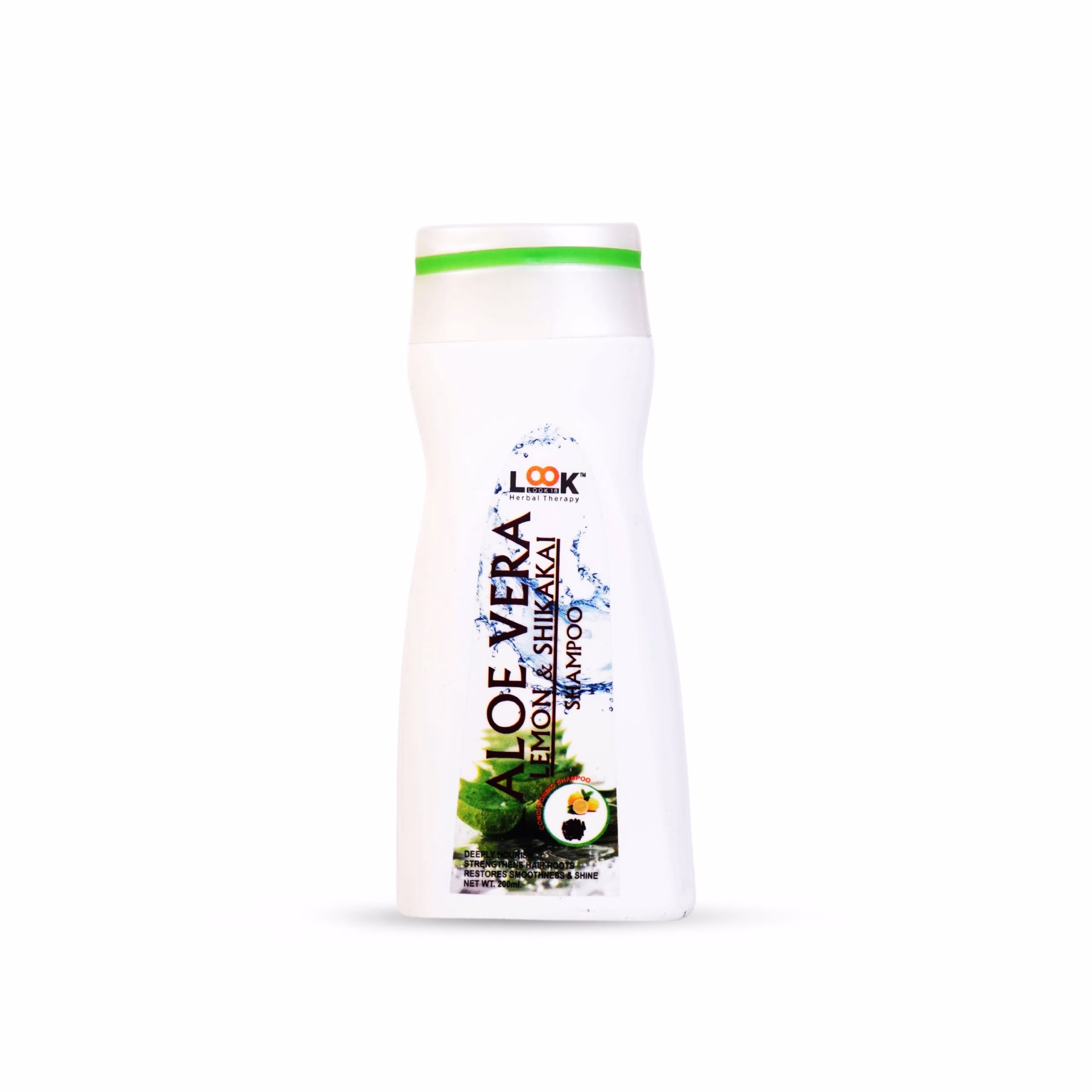 Herbal shampoo with aloe vera